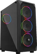 Gameforce X-Mesh 6 Fanlı Rainbow Micro ATX Bilgisayar Kasası