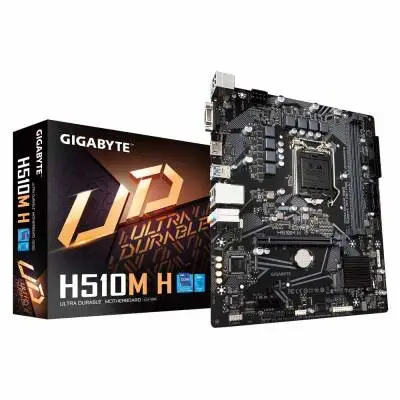 Gigabyte H510M H V2 Sata,M2 Ddr4 3200MHz Usb 3.2 Vga Hdmi Ses G.Lan 1200 Anakart
