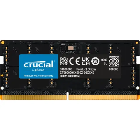 Crucial CT32G56C46S5 32 GB DDR5 5600Mhz CL46 Notebook Bellek