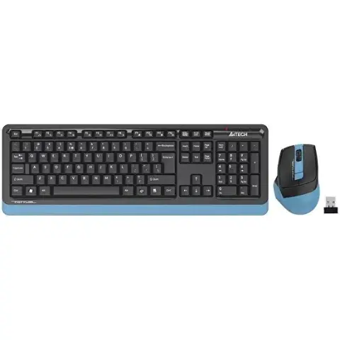 A4 Tech FG1035 Q TR 2.4Ghz Kablosuz Mavi Klavye Mouse Set