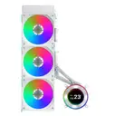Lian Li Hydro-Shift II LCD-C 360CL Beyaz Sıvı Soğutucu