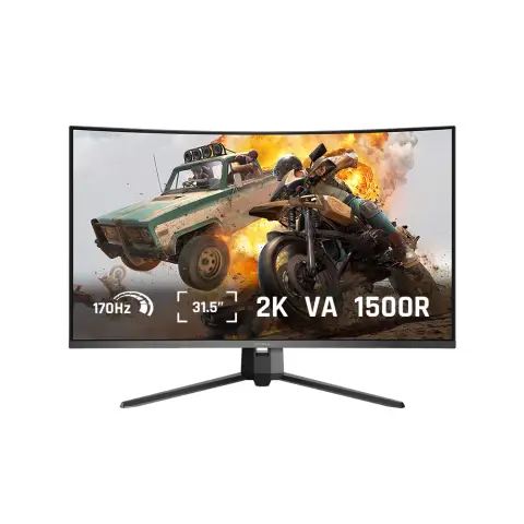 Koorui 32'' G3221SC 170Hz 1ms VA QHD Curved Gaming Monitör
