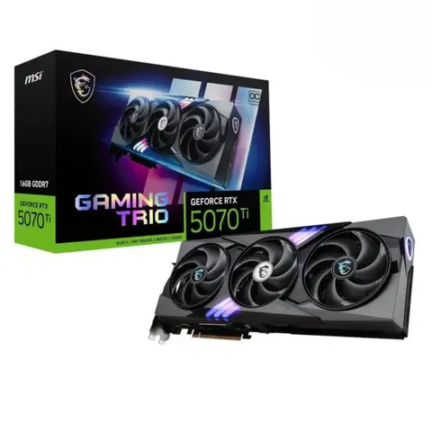 MSI GeForce RTX 5070 Ti 16G GAMING TRIO OC 16GB GDDR7 256 Bit DLSS 4 Ekran Kartı