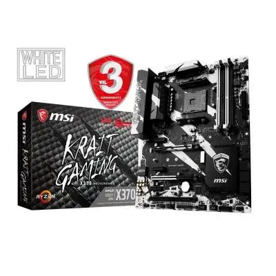 Msi X370 Krait Gaming Sata Ddr4 3200MHz Usb 3.1 Dvi Hdmi Ses G.Lan AM4 Anakart