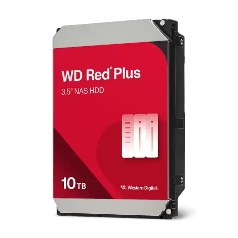 Western Digital WD100EFGX 10 TB 7200Rpm 256Mb SATA3 Red Plus Nas Harddisk