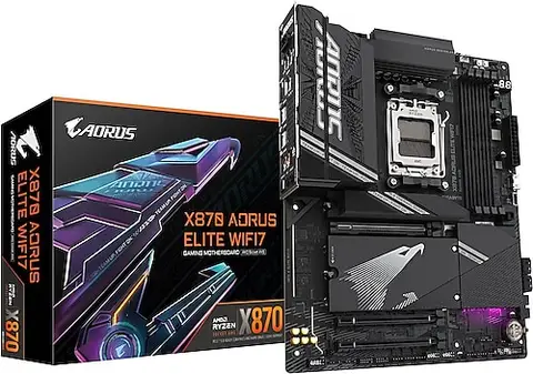 Gigabyte X870 Aorus Elite WIFI7 AMD AM5 DDR5 ATX Anakart