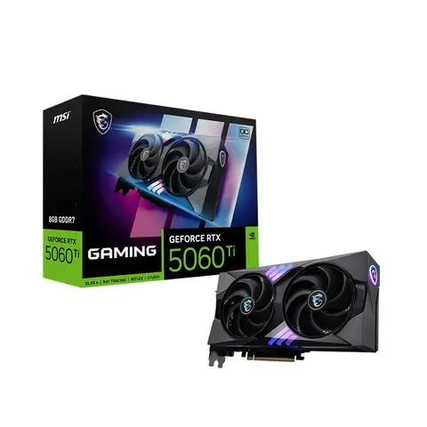 MSI GeForce RTX 5060Ti 8G GAMING OC 8GB GDDR7 DLSS 4 128Bit NVIDIA Ekran Kartı