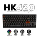 Hawk Gaming HK420 Mekanik Switch RGB Tri-Mode Kablosuz/Bluetooth TKL Gaming Klavye
