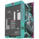 ASUS ROG Strix Helios II Hatsune Miku Edition 4x140mm Fan Mesh Çift Temperli Cam USB 3.2 Mid Tower E-ATX Kasa