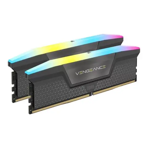 Corsair Vengeance RGB 32GB (2x16GB) 6400MHz CL36 INTEL XMP 3.0 – AMD EXPO DDR5 Ram (CMH32GX5M2B6400Z36)