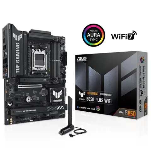 ASUS TUF Gaming B850-PLUS WiFi 8000MHz (OC) DDR5 Soket AM5 M.2 HDMI DP ATX Anakart