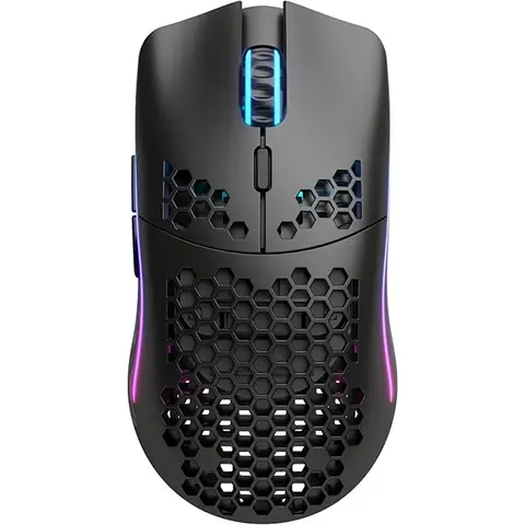 GLORIOUS Model O Kablosuz 19000 DPI 6 TUŞ RGB Optik Mat Siyah Gaming Mouse