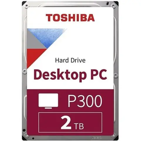 Toshiba P300 HDWD320UZSVA 2TB 256MB 7200Rpm 3,5″ SATA 3.0 BULK Harddisk