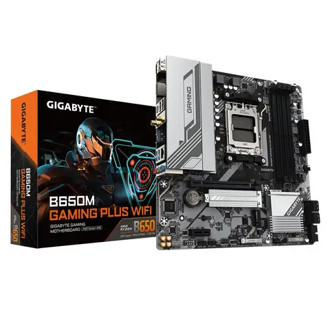 GIGABYTE B650M Gaming Plus Wi-Fi 8000MHz (OC) AMD DDR5 M.2 mATX Anakart