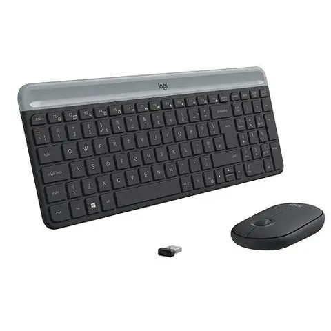 Logitech 920-009435 MK470 Q TR 1000Dpi 3 Tuşlu Kablosuz Siyah Klavye Mouse Set