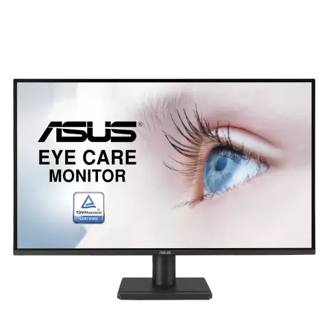 Asus VA27AQ 27 inch 1920x1080 1ms 75Hz Multimedia VGA HDMI DP Çerçevesiz IPS Monitör