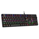 EVEREST KB-MK1 Lumos Siyah USB Rainbow Adınlatmalı Red Switch Mekanik Gaming Klavye
