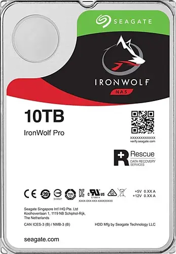 Seagate IronWolf Pro ST10000NE0008 SATA 3.0 7200 RPM 3.5'' 10 TB Harddisk