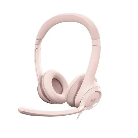 Logitech 981-001281 H390 USB Kafa Bantlı Pudra Pembe Mikrofonlu Kulaklık
