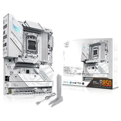 ASUS ROG STRIX B850-A GAMING WIFI7 NEO 9000MHz (OC) DDR5 Soket AM5 M.2 HDMI ATX Anakart