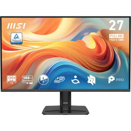 Msi PRO MP272 E14C 27 inch 1920x1080 1ms 144HZ HDMI DP FreeSync IPS Monitör
