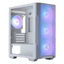MSI MAG FORGE M100R WHITE ARGB Mesh Temperli Cam USB 3.2 Mid Tower mATX Gaming Kasa