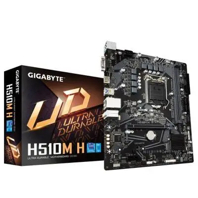 Gigabyte H510M H Sata,M2 Ddr4 3200MHz Usb 3.2 Vga Hdmi Ses G.Lan 1200 Anakart