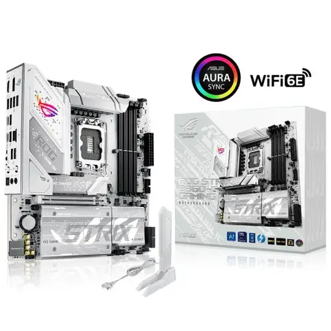 ASUS ROG Strix B860-G Gaming WiFi 9066MHz (OC) DDR5 Soket LGA1851 M.2 HDMI DP Thunderbolt mATX Anakart