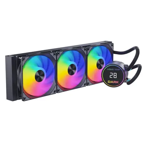 Dark DKCCW362 Freezer W362 360 3x12cm ARGB Fanlı TDP AMD-INTEL Sıvı Saoğutma İşlemci Soğutucusu