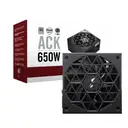 1ST PLAYER ACK 650W 80+ AKTİF PFC 14CM FAN 5 YIL GARANTİLİ SİYAH GÜÇ KAYNAĞI