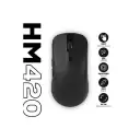 Hawk Gaming HM420 4K Hz 26000 DPI Tri-Mode Kablosuz/Bluetooth Şarj Standlı Siyah Gaming Mouse
