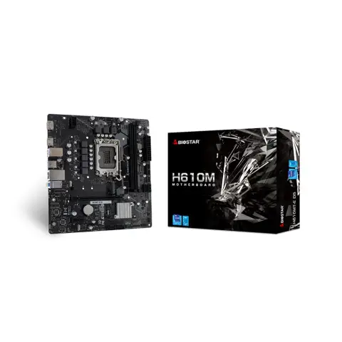 Biostar H610MT-E D5 1700P DDR5 Micro ATX Anakart