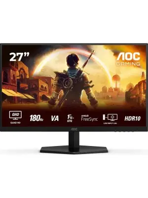 AOC Q27G42XNE 27" 180Hz 0,5ms Freesync 2k HDR10 Fast Va Gysnc Oyuncu Monitörü