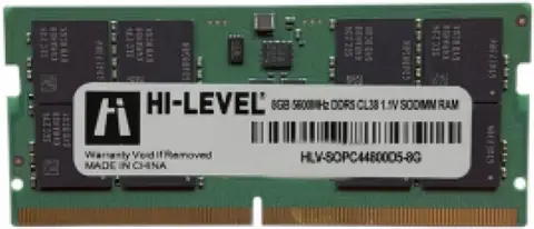 Hi-Level HLV-SOPC44800D5/8G 8 GB DDR5 5600Mhz CL38 Notebook Bellek