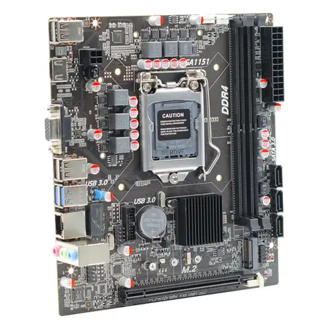 Afox IH310C-MA6-V4 Sc-1151 DDR4 3600Mhz M2 Gen3 VGA HDMI mATX INTEL Anakart