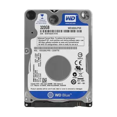 Western Digital WD3200LPVX Sata3 5400Rpm 8MB 2.5 inç 320GB Notebook HDD(RFB)
