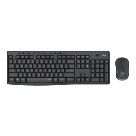 Logitech 920-009804 MK295 Kablosuz Q TR Multimedia Klavye Mouse Siyah Set