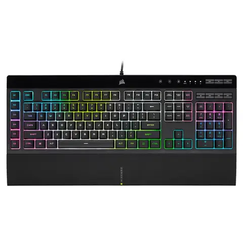 CORSAIR K55 RGB PRO XT TOZA-SUYA DAYANIKLI TÜRKÇE OYUNCU KLAVYESİ