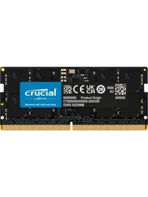 Crucial 16GB (2X8GB) 4800Mhz CL40 DDR5 CT2K8G48C40S5 NB Ram