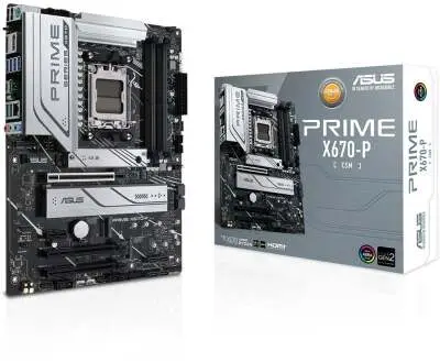 Asus Prime X670-P CSM 6400mhz(OC) RGB M.2 DDR5 AM5 Anakart