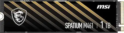 MSI Spatium M461 PCI-Express 4.0 1 TB M.2 SSD