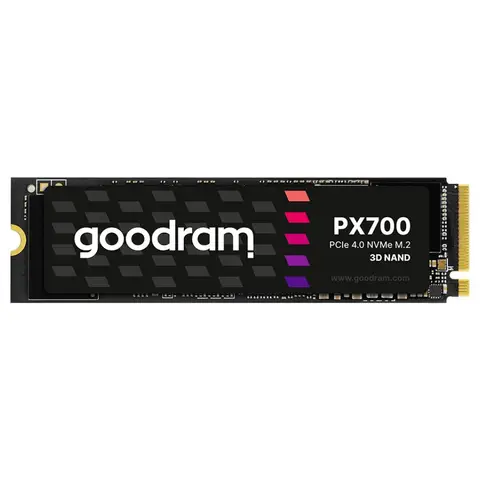 GOODRAM 1 TB PX700 GEN4X4 7400MB/6500MB NVME M.2 SSD