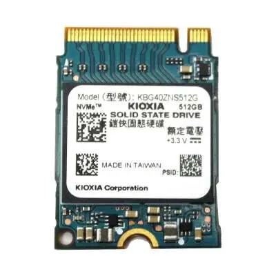 Kioxia KBG Series 512GB 2230 NVMe M.2 SSD (Bulk)