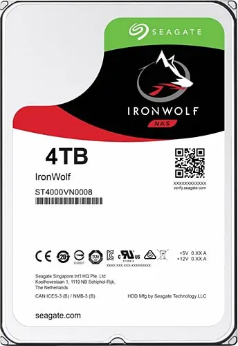 Seagate IronWolf ST4000VN008 SATA 3.0 5900 RPM 3.5" 4 TB Harddisk