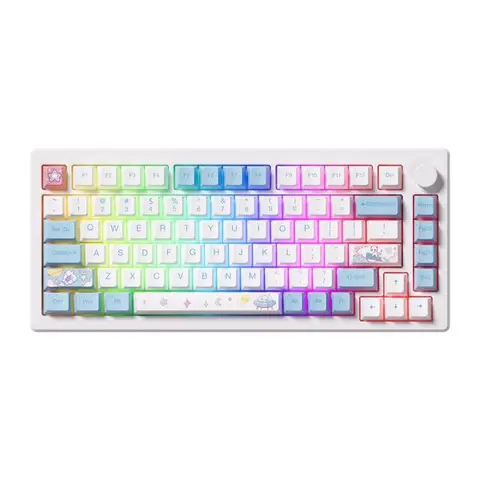 AKKO MOD 007 HE PC Stellar Journey Hall Effect Manyetik Switch RGB Hotswap Gaming Klavye