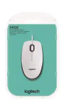 Logitech 910-005004 M100 USB Beyaz Kablolu Mouse