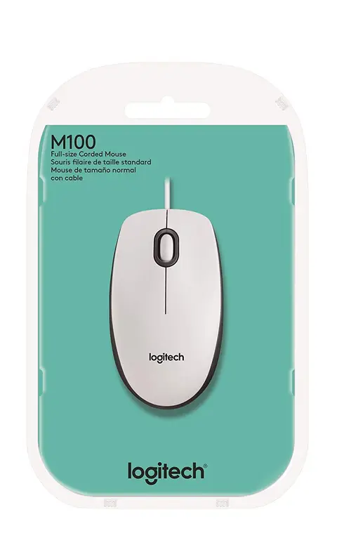 Logitech 910-005004 M100 USB Beyaz Kablolu Mouse