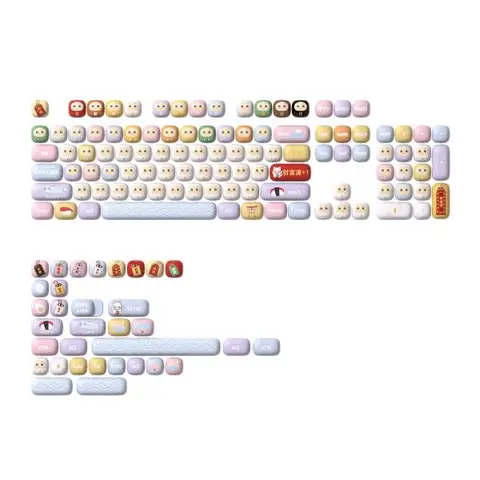 AKKO Good Luck Charm PBT 138 Adet Keycap Set