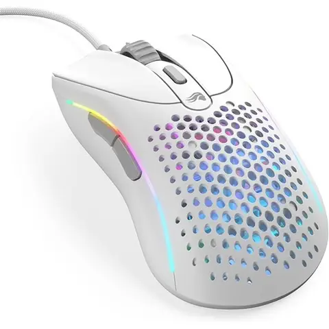 GLORIOUS Model D 2 Kablolu Gaming Mat Beyaz Mouse