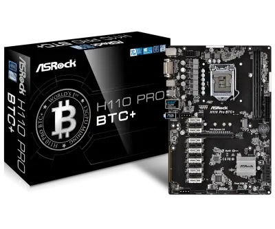 ASRock Q270 PRO BTC+ DDR4 6.7 Gen M.2 H110 ATX Anakart